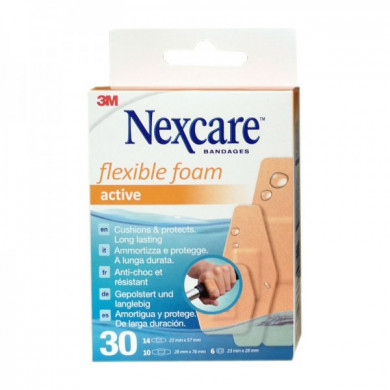 NEXCARE TIRITAS FLEXIBLES LARGA DURACIÓN SURTIDO